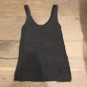 Vince gray knit top